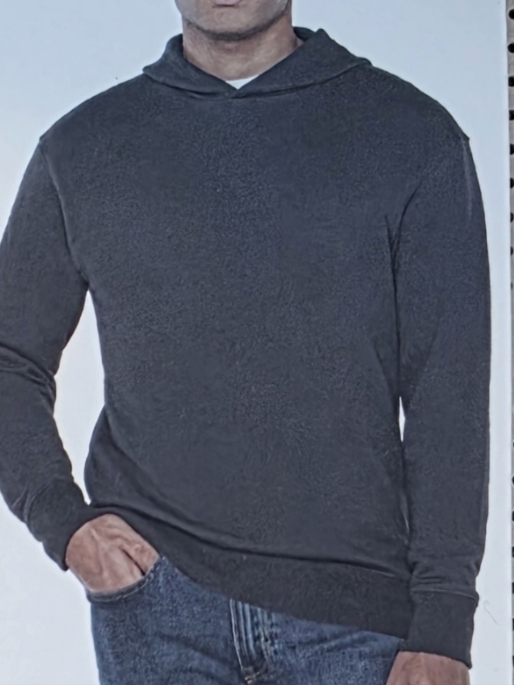 GAP Men's Charcoal Crewneck Hoodie Sweater!